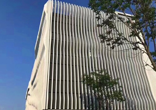 鋁單板幕墻效果圖